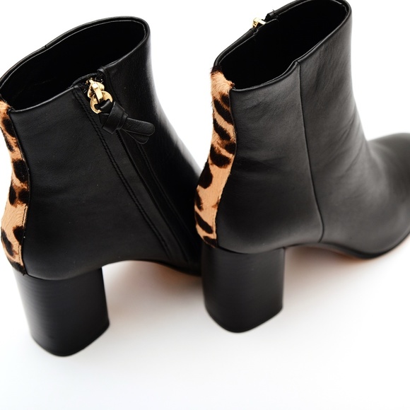 NWT, DVF Animal print & Leather boot - Picture 4 of 8